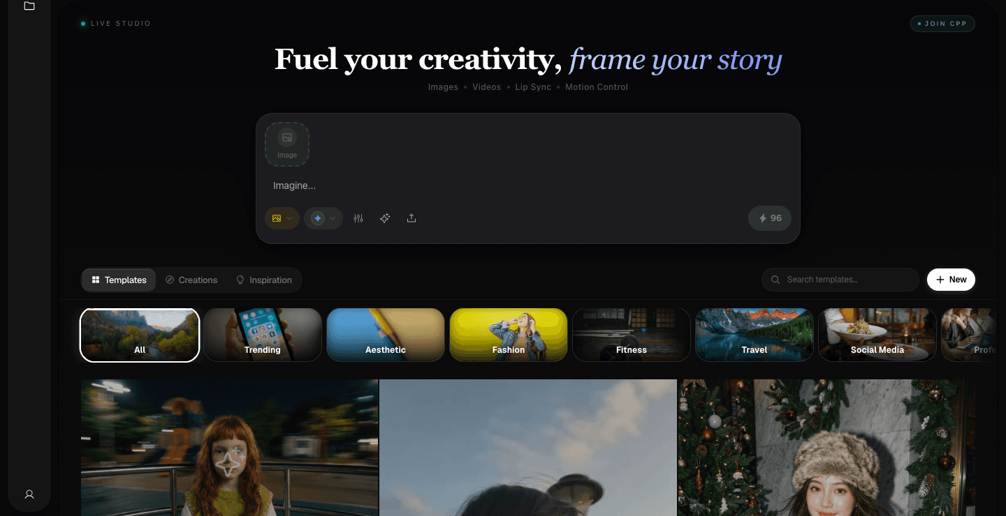 PicX Studio — live product